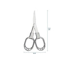 Folding Fishing Scissors Multi-Functional Lead Leather Scissors Fishing Line Cut Vigorous Horse 8-Character Small Scissors Fishing Supplies Fishing Gear