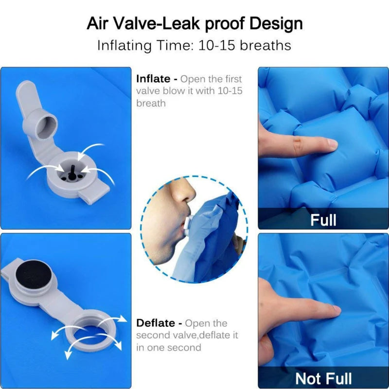 inflatable sleeping Mat air mattress camping insulated Sleeping Pad