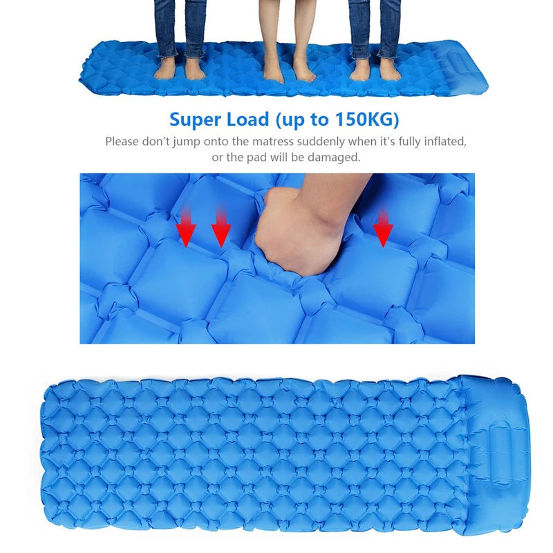 inflatable sleeping Mat air mattress camping insulated Sleeping Pad